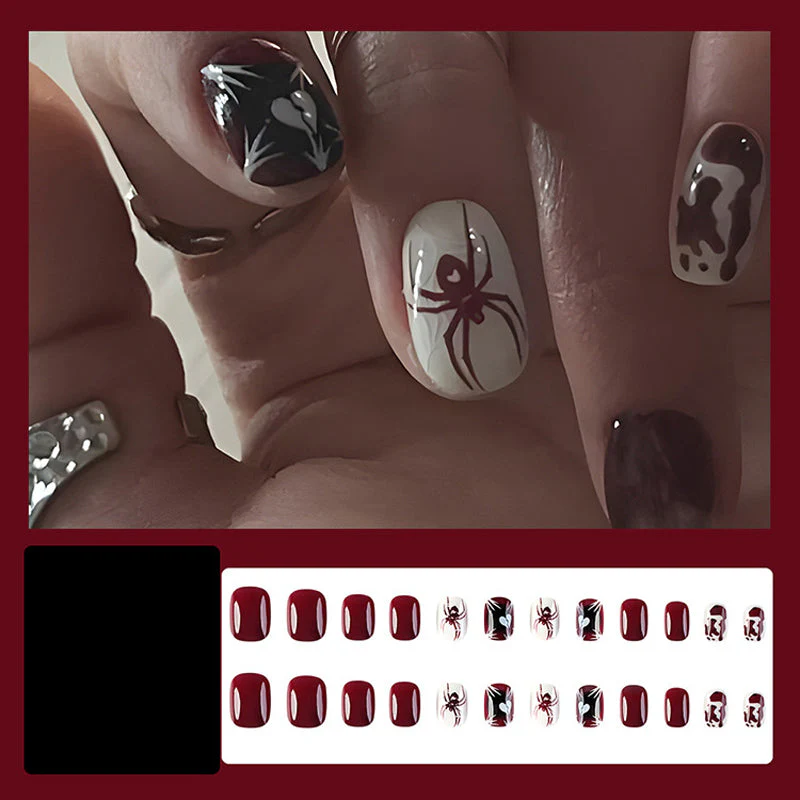 Halloween Style Press On Nails