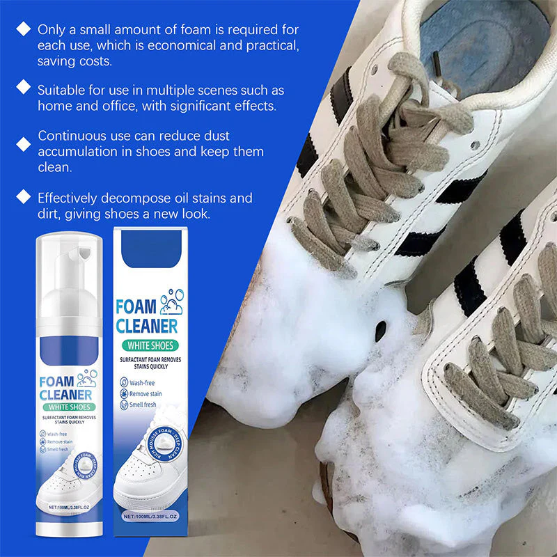 Water-free Sneaker Cleaner