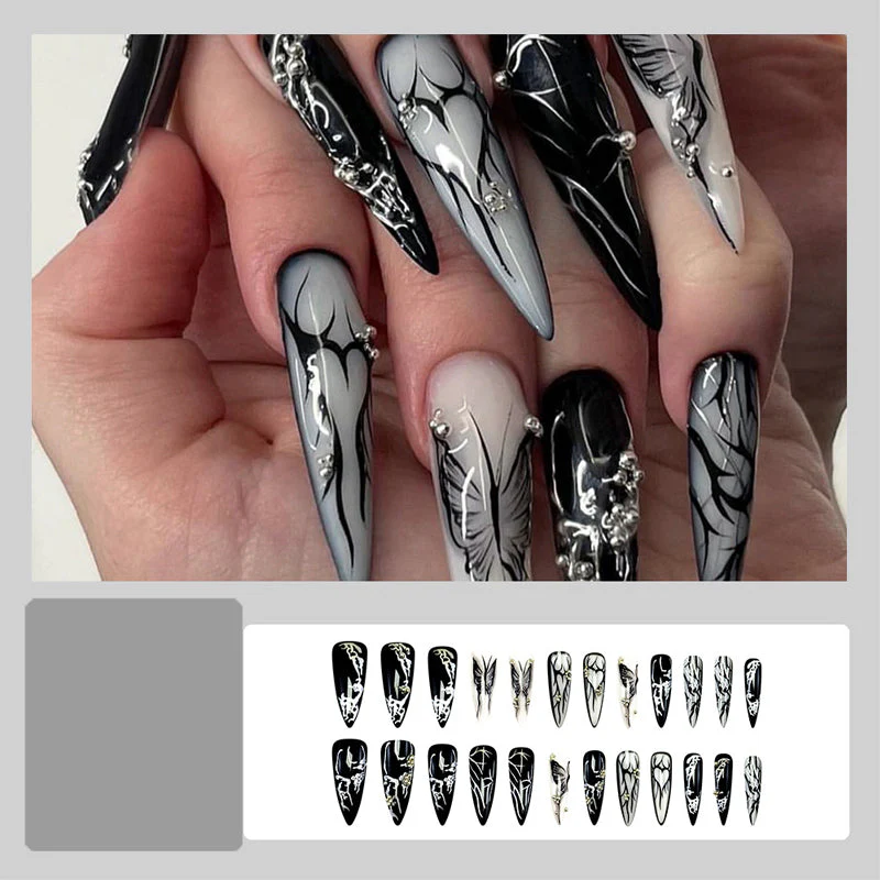 Halloween Style Press On Nails