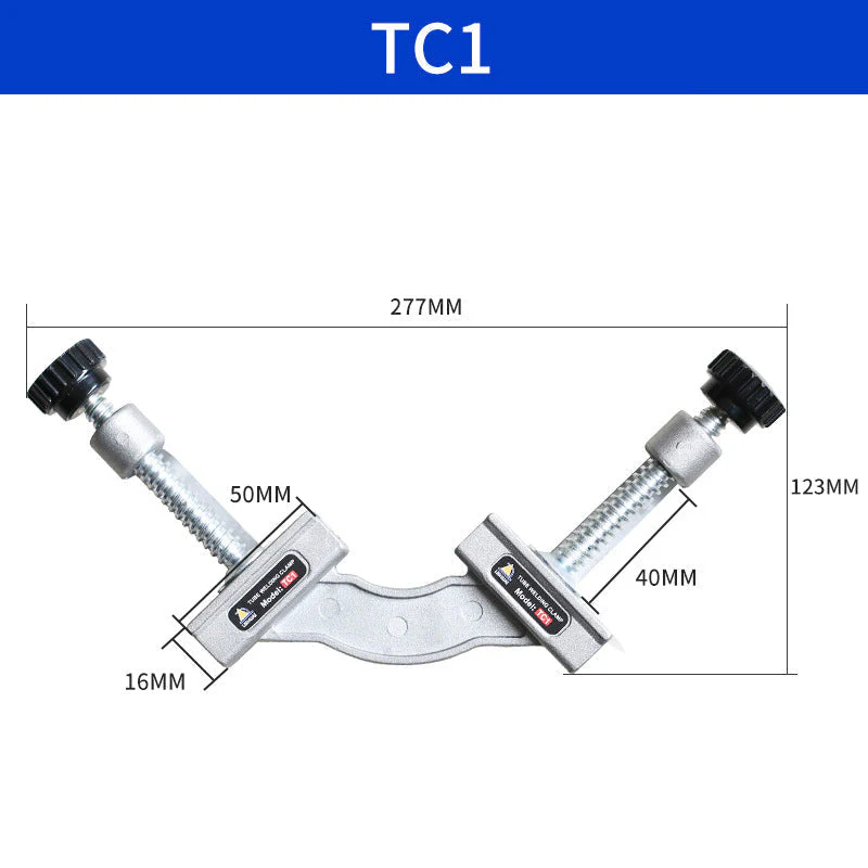 Adjustable Tube Clamp for Welding and Woodworking Adjustable Tube Clamp for Welding and Woodworking