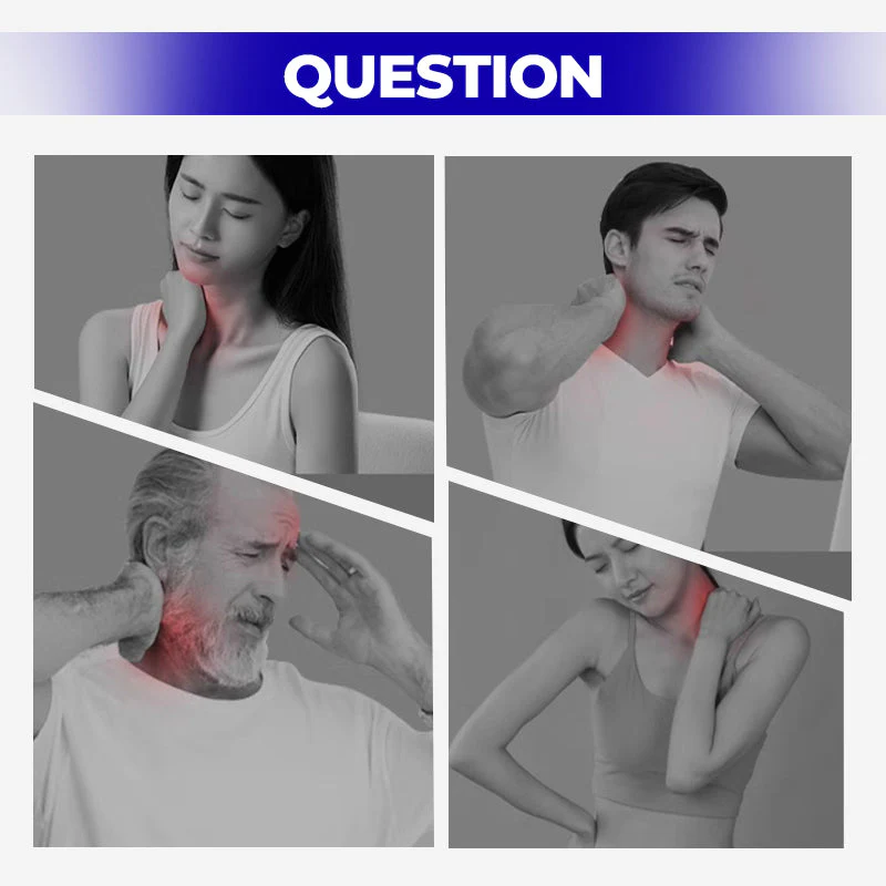  Red Light Therapy Neck Traction Pillow