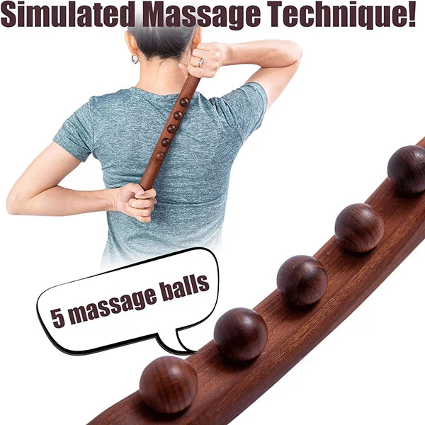   Limited time 50% off! Wooden lymphatic massage stick