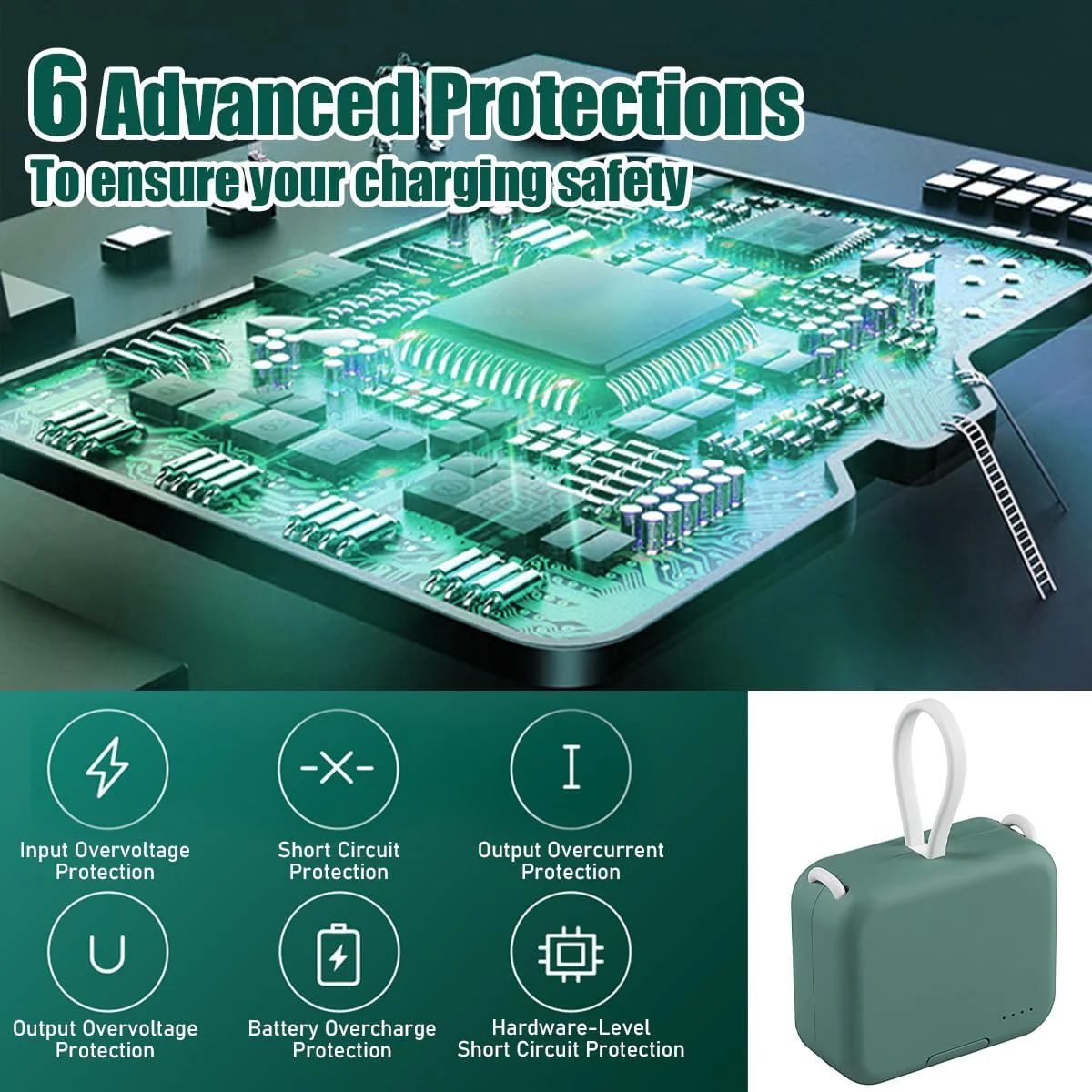 Portable Wireless Charging Treasure Mobile Phone Holder