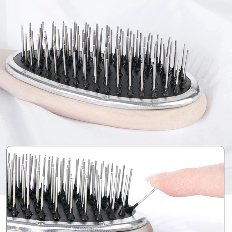 Portable Wooden Wig Comb Brush Portable Wooden Wig Comb Brush