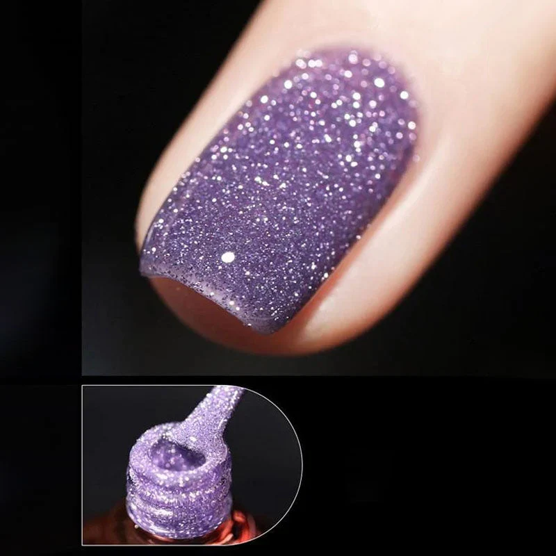 2025 New ArrivalHigh Density Glitter Nail Gel Polish