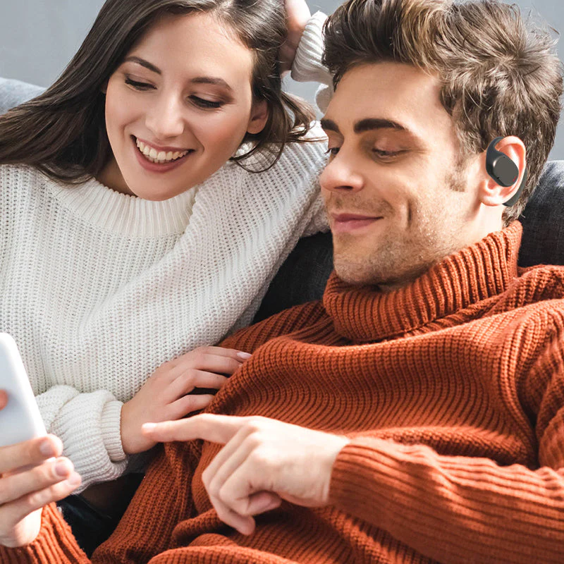 Wireless Ear Hanging Bluetooth Headset - BUY 2 FREE SHIPPING