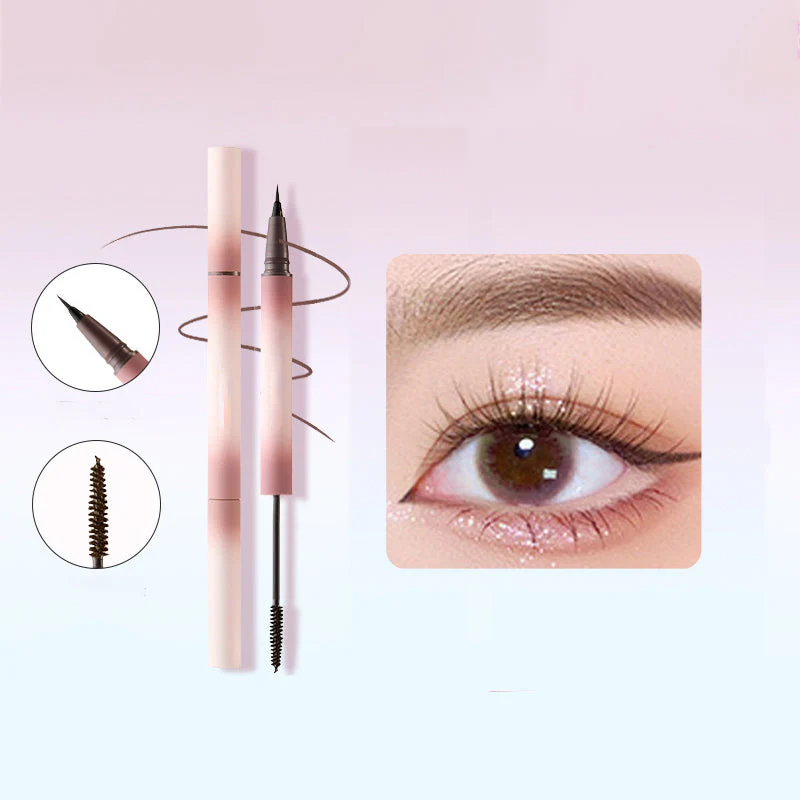 Dubbelzijdig wenkbrauwpotlood en tint