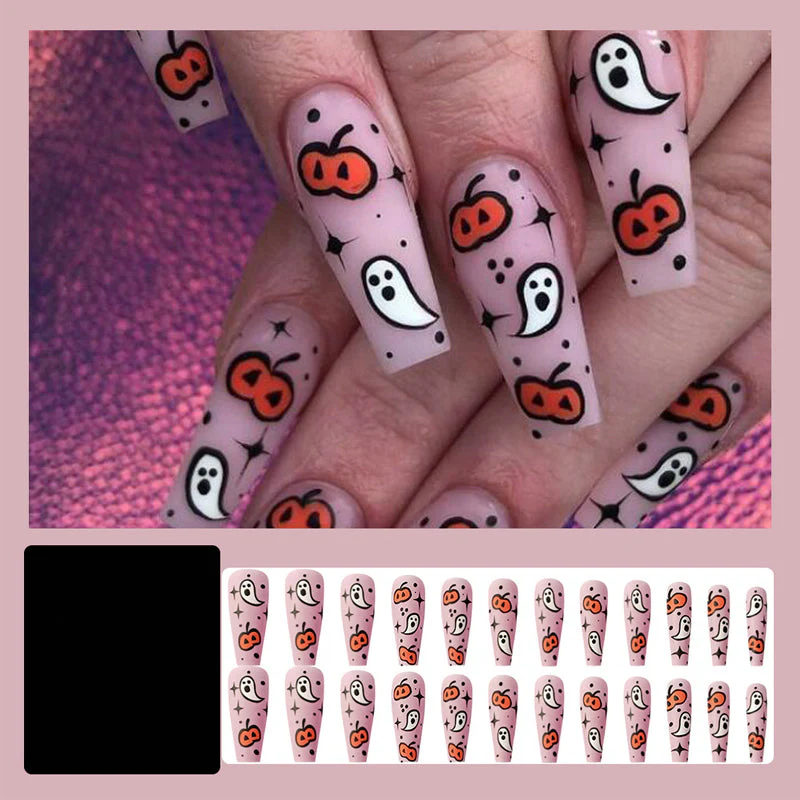 Halloween Style Press On Nails
