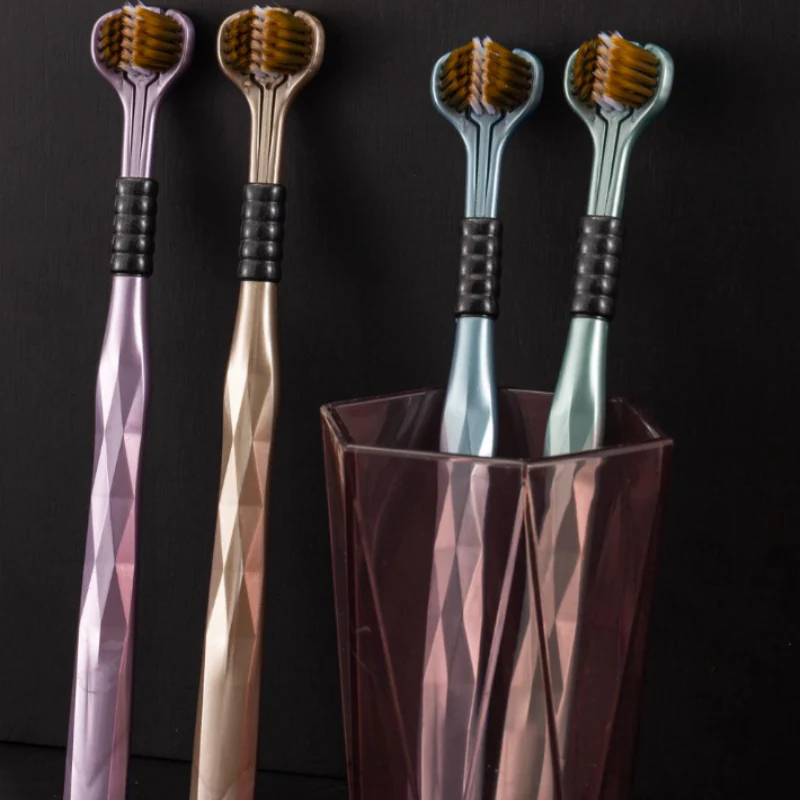 HOT SALE Three-headed multi-angle cleaning toothbrush