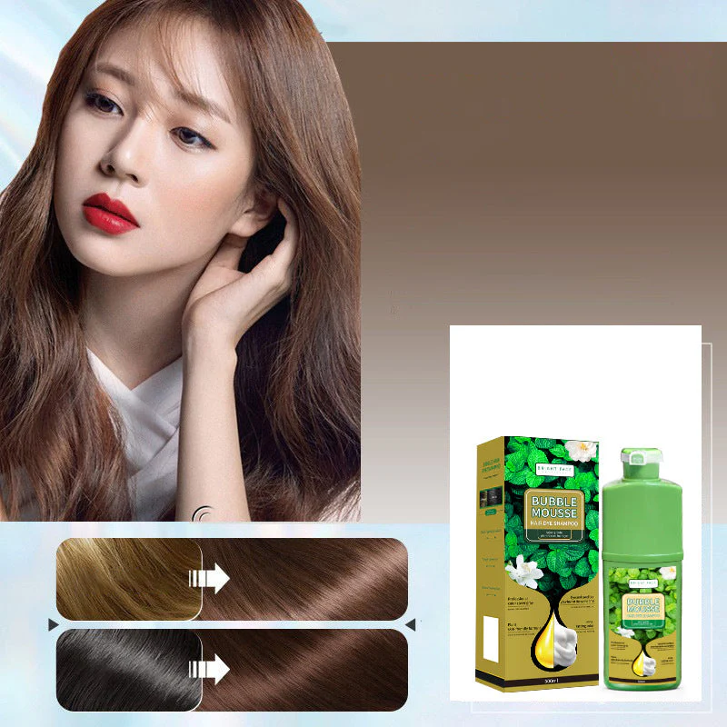 Long-Lasting Plant-Based Foam Hair Dye Long-Lasting Plant-Based Foam Hair Dye