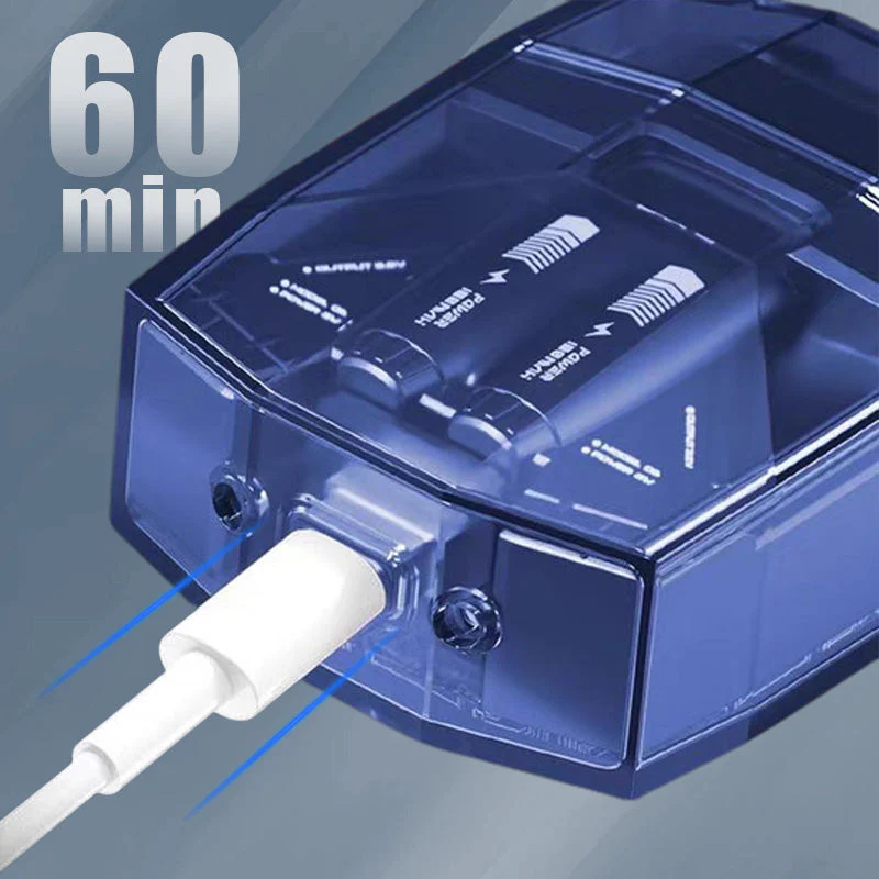 2025 New DesignTransparent and Silent Mini Electric Shaver