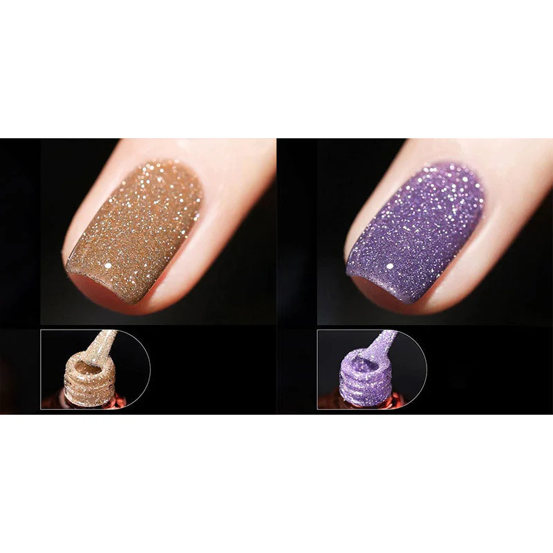 2025 New ArrivalHigh Density Glitter Nail Gel Polish
