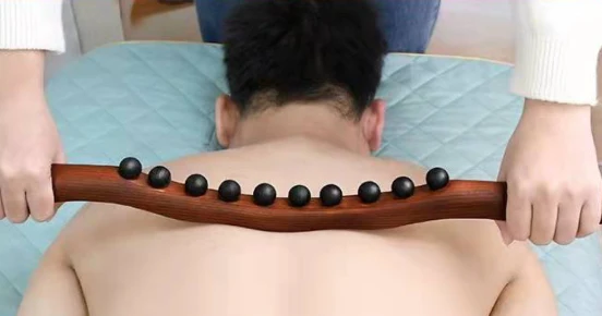   Limited time 50% off! Wooden lymphatic massage stick