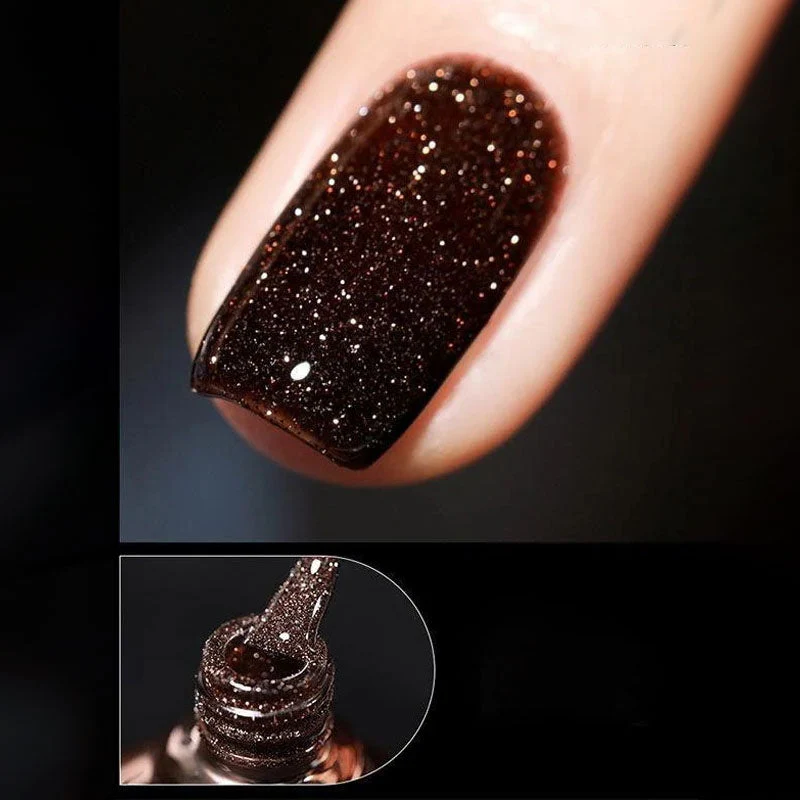 2025 New ArrivalHigh Density Glitter Nail Gel Polish