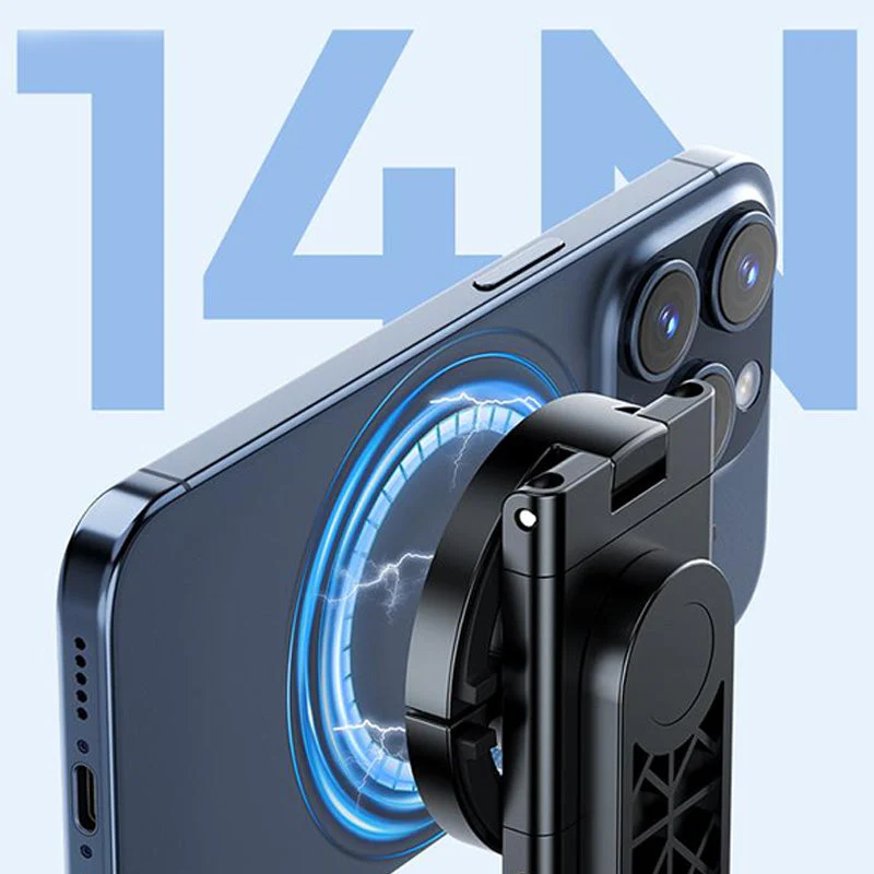 360° Magnetic & Clamping 2-in-1 Selfie Stick 360° Magnetic & Clamping 2-in-1 Selfie Stick