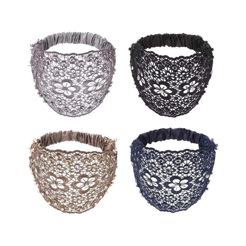 Summer Sale 49% OFFPlum Blossom Hollow Beaded Wide Headband