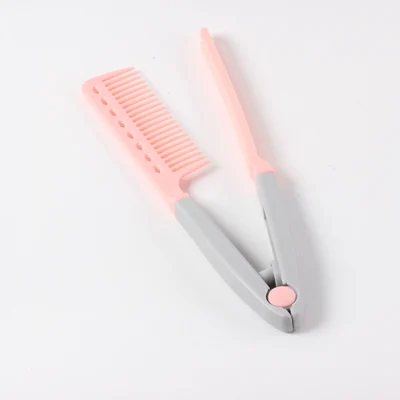 V-shaped clip design curling comb V-shaped clip design curling comb