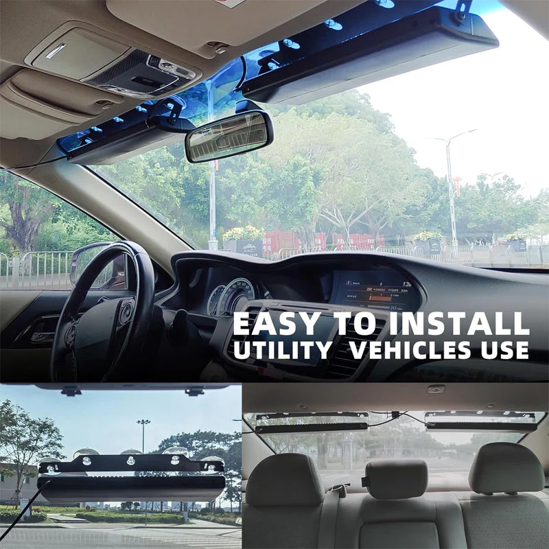 Time-limited Special Windshield Suction Cup Strobe Warning Light for Vehicles