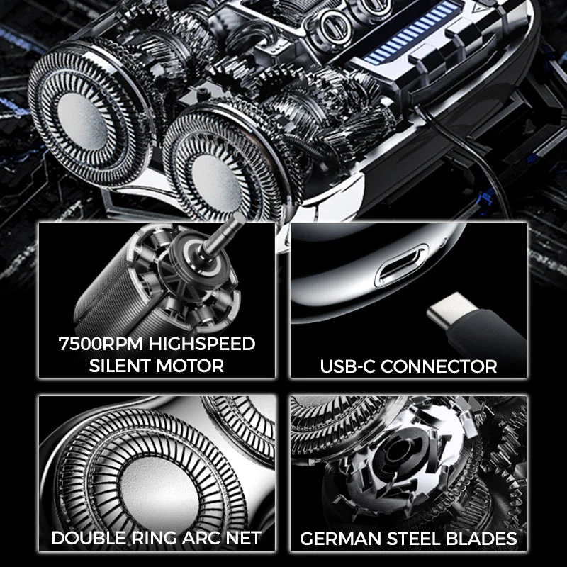 HOT SALE 50% OFF2025 New Mini Double Head Electric Shave