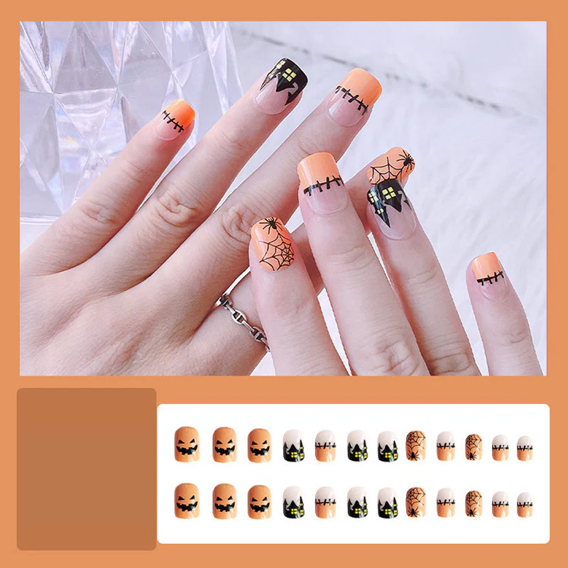 Halloween Style Press On Nails