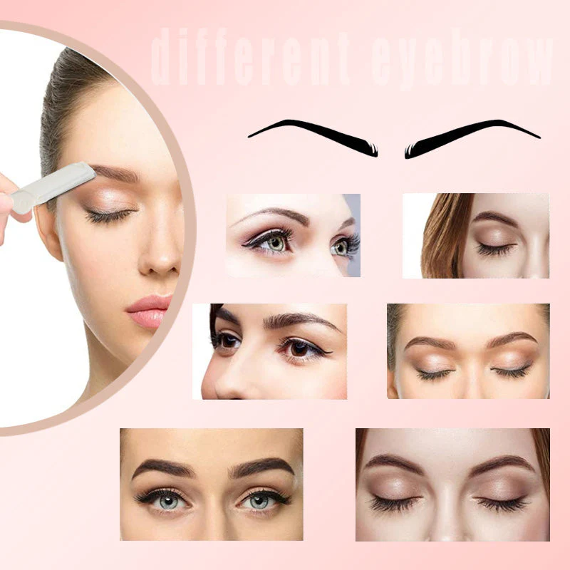 Multipurpose Folding Eyebrow Razor