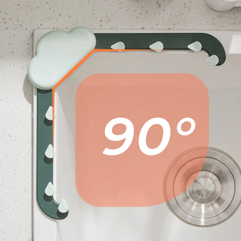 Sink Strainer Triangle Holder & Disposable Mesh Strainer