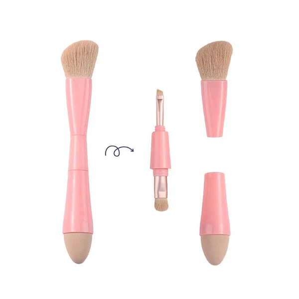 Multifunctional 4 in 1 Makeup Brush