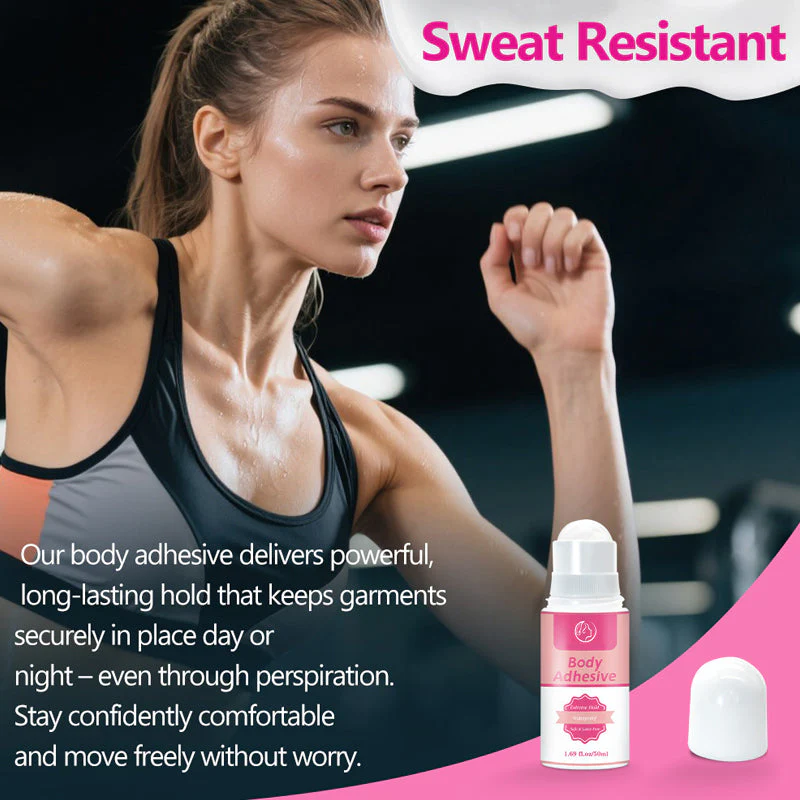 Clothing Anti-Peek Adhesive with Gliding Ball