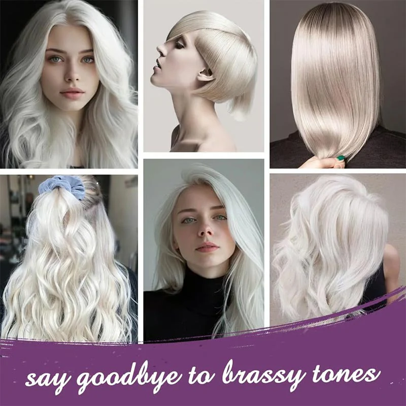 Buy 2 Get 1 Free! Purple Keratin Hair Mask - Tones Blonde, Silver & Gray Hair | Anti-Brass + Color Lock Buy 2 Get 1 Free! Purple Keratin Hair Mask - Tones Blonde, Silver & Gray Hair | Anti-Brass + Color Lock