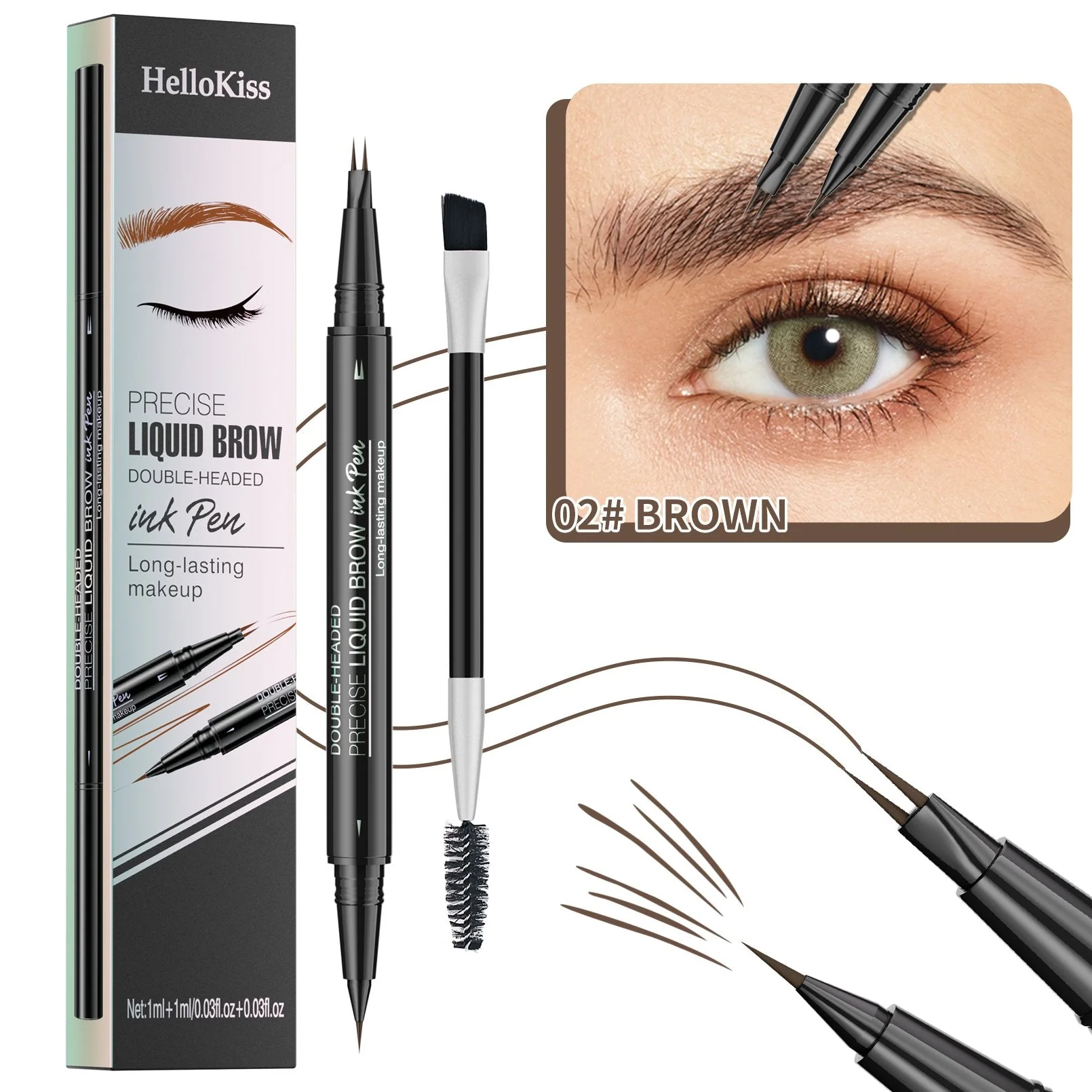 HOT SALE 50% OFF#1 Bestselling2-in-1 Waterproof Eyebrow Pen (Buy 2 Free Shipping) HOT SALE 50% OFF#1 Bestselling2-in-1 Waterproof Eyebrow Pen (Buy 2 Free Shipping)