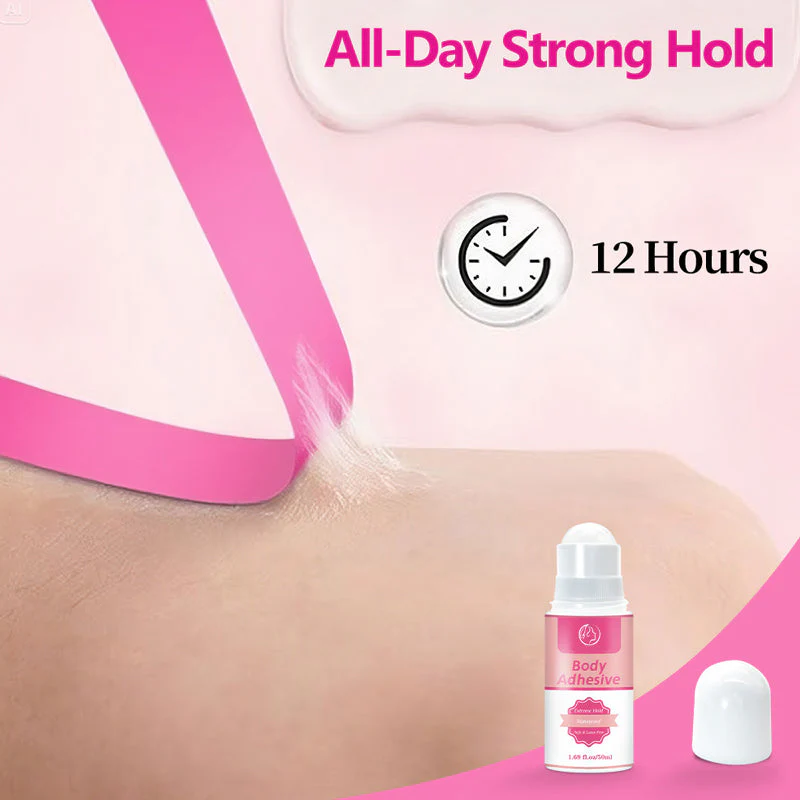 Clothing Anti-Peek Adhesive with Gliding Ball