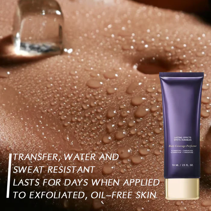 Waterproof, lightweight & flawless body makeup Waterproof, lightweight & flawless body makeup