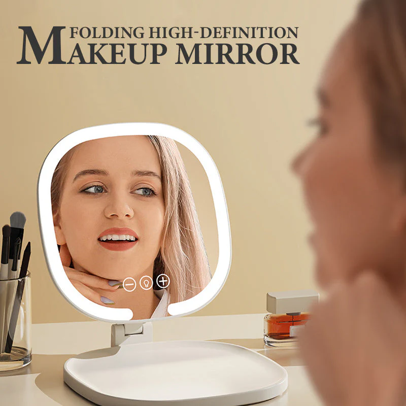LED Folding High-Definition Makeup Mirro...