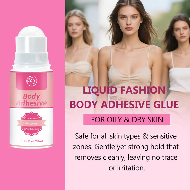 Clothing Anti-Peek Adhesive with Gliding Ball