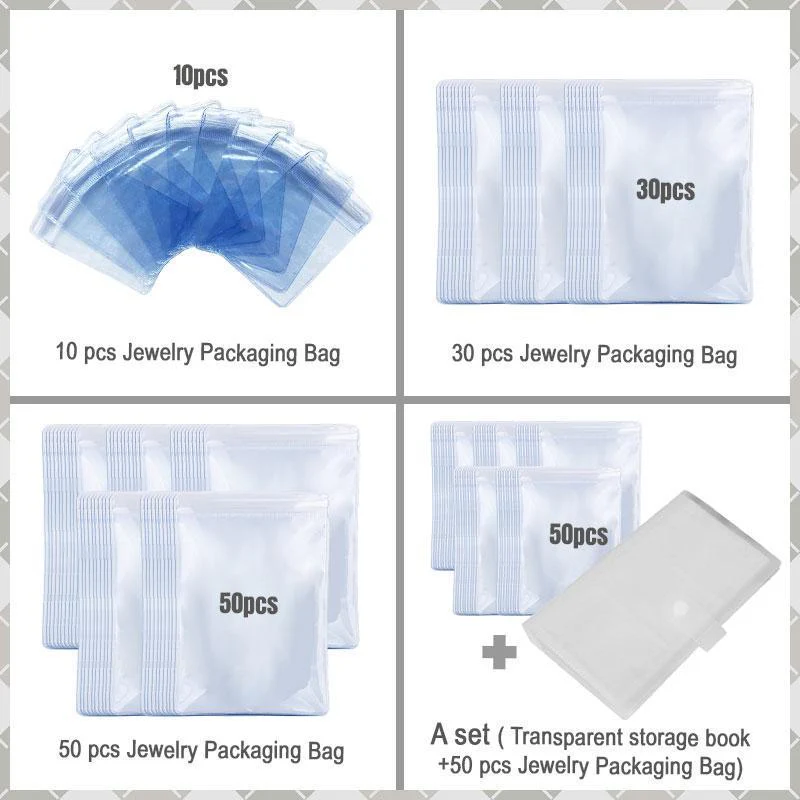 Transparent Jewelry Storage Bag Transparent Jewelry Storage Bag