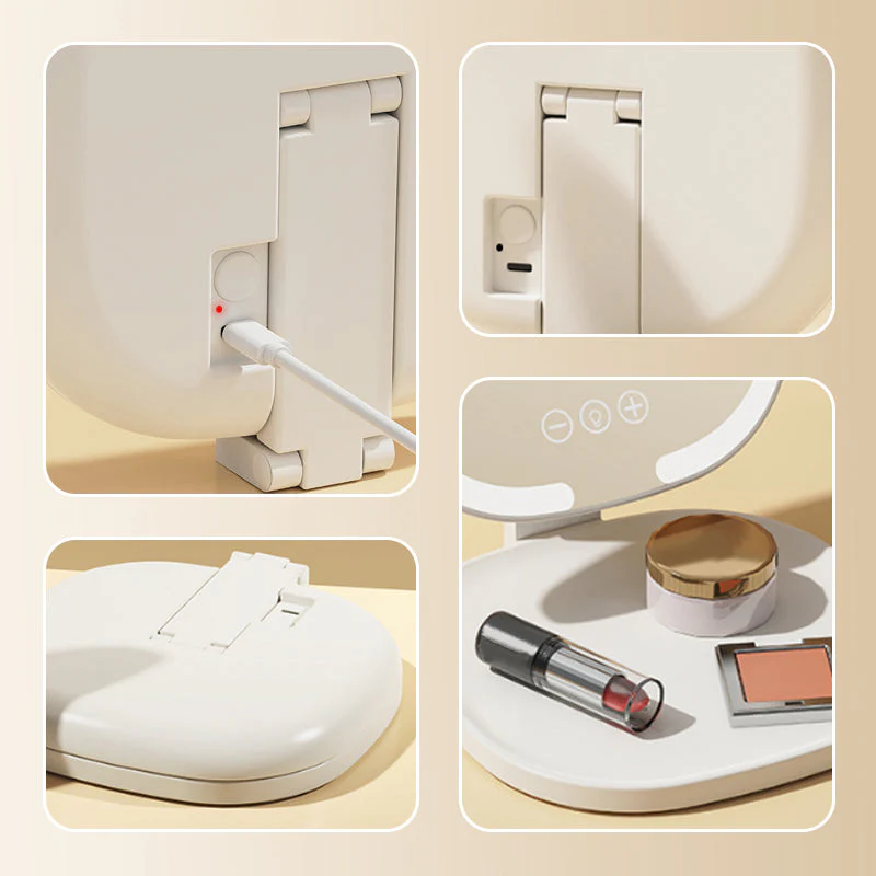 LED Folding High-Definition Makeup Mirror LED Folding High-Definition Makeup Mirror