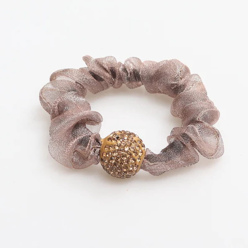 Hot Sale 50% OFFElegant Rhinestone Mesh Hair Ties