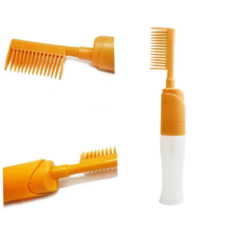 Hair Dye Application Comb Bottle Hair Dye Application Comb Bottle