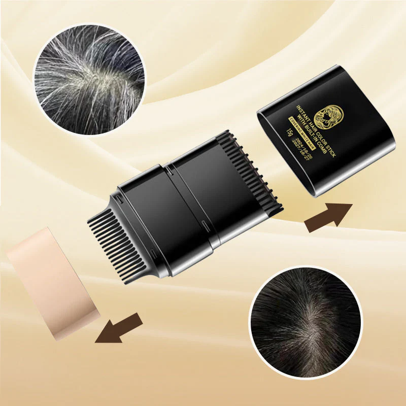 Instant Hair Color Stick with Built-In Comb - UnisexBuy 2 Get 1 Free