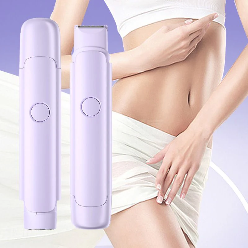 Women's multifunction razor with double ...