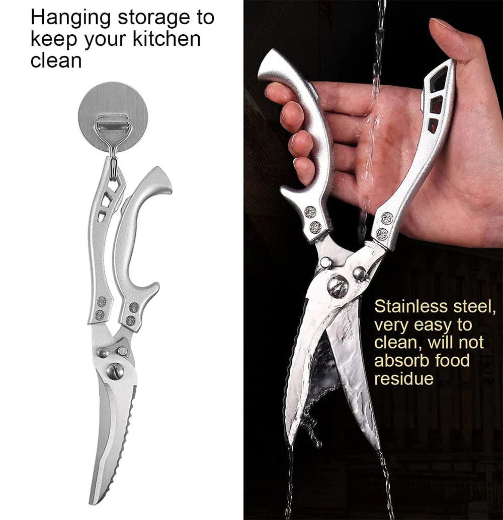 ( HOT SALE NOW-48% OFF) -Heavy Duty Stainless Steel Bone-Cut Scissors