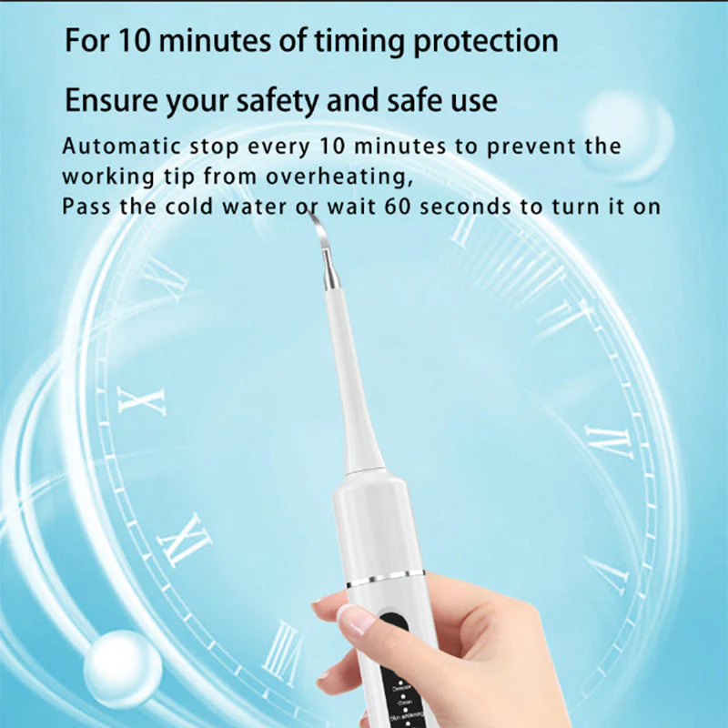  Professional Multi-Function & Multi-Speed Ultrasonic Teeth Cleaner