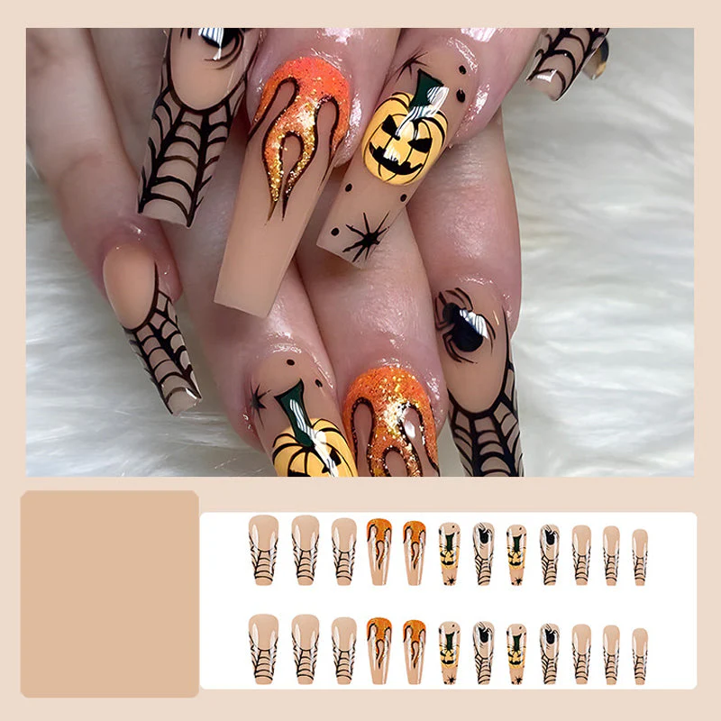Halloween Style Press On Nails