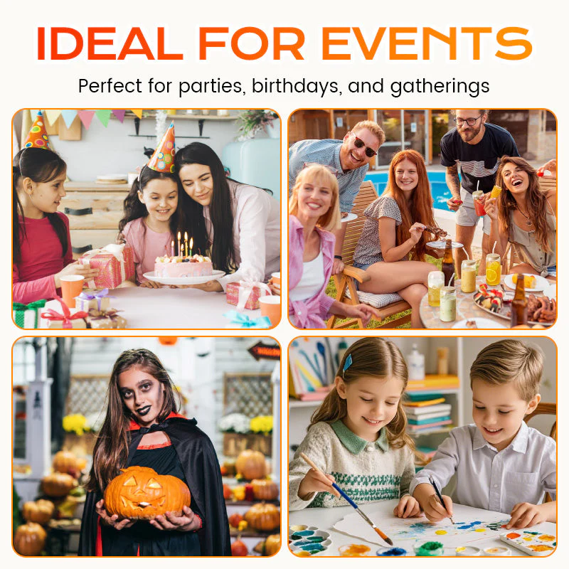 Children’s Face and Body Paint with Brushes