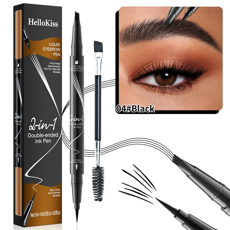 LAST DAY BUY 2 GET 1 FREE2-In-1 Waterproof Long-Lasting Eyebrow Pen LAST DAY BUY 2 GET 1 FREE2-In-1 Waterproof Long-Lasting Eyebrow Pen
