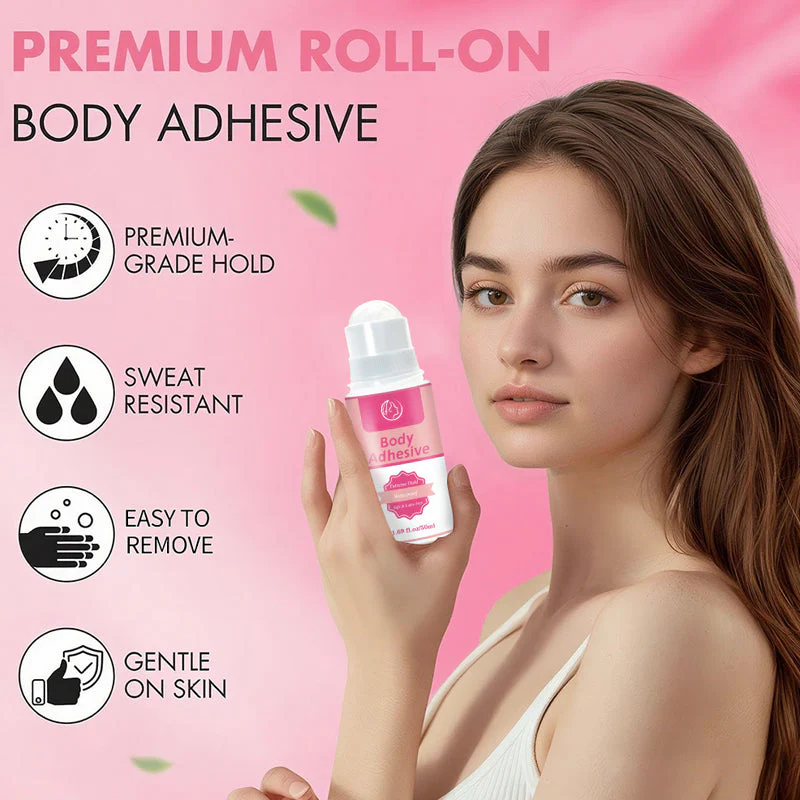 Clothing Anti-Peek Adhesive with Gliding Ball