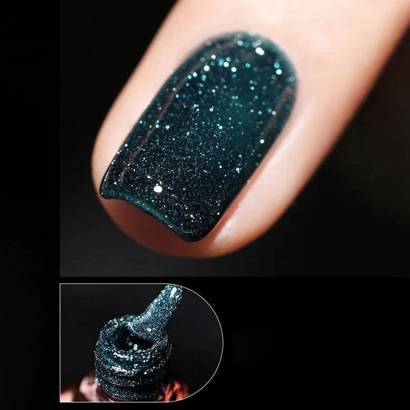 2025 New ArrivalHigh Density Glitter Nail Gel Polish