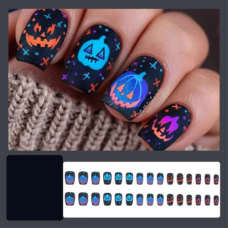 Halloween Style Press On Nails