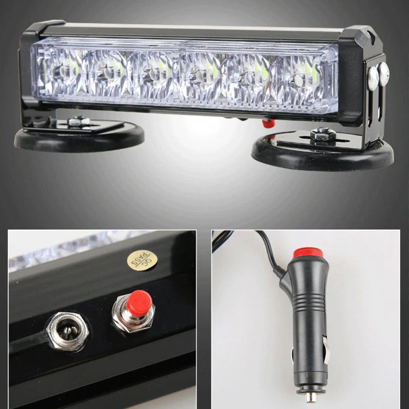 Car LED Magnetic Emergency Warning Flash...