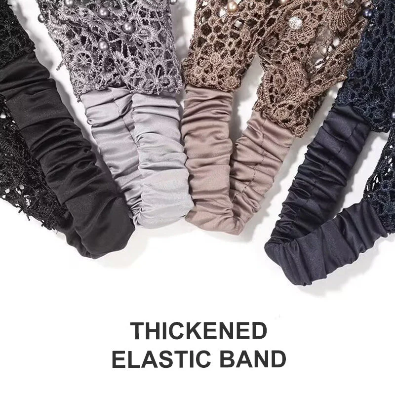 Summer Sale 49% OFFPlum Blossom Hollow Beaded Wide Headband